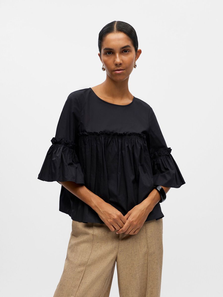 Product carousel image - VOLANGPRYDD BLUS, Black | 1