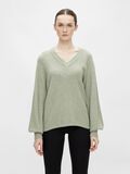 Object Collectors Item RIBBET STRIKKET PULLOVER, Seagrass, highres - 23035493_Seagrass_910914_003.jpg