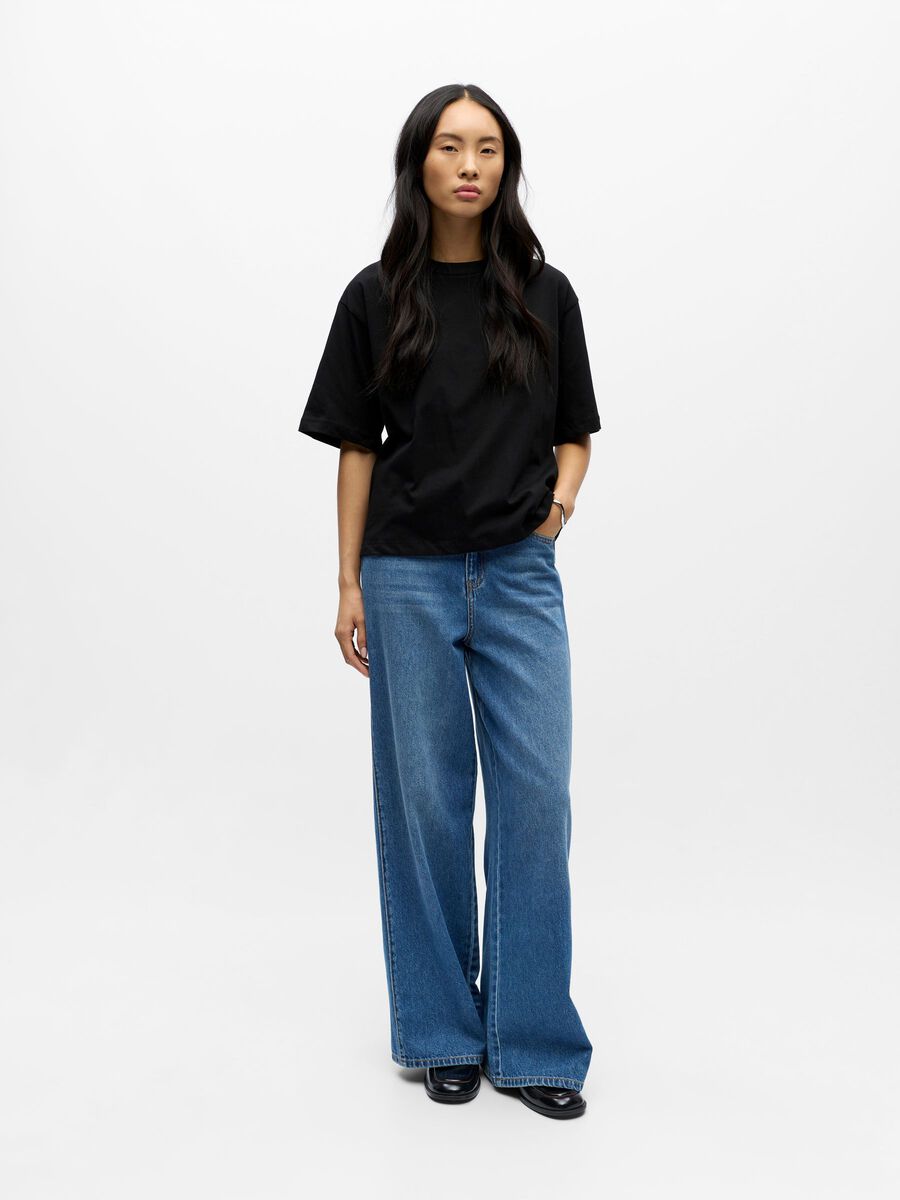 Product carousel image - LOOSE FIT T-SHIRT, Black | 5