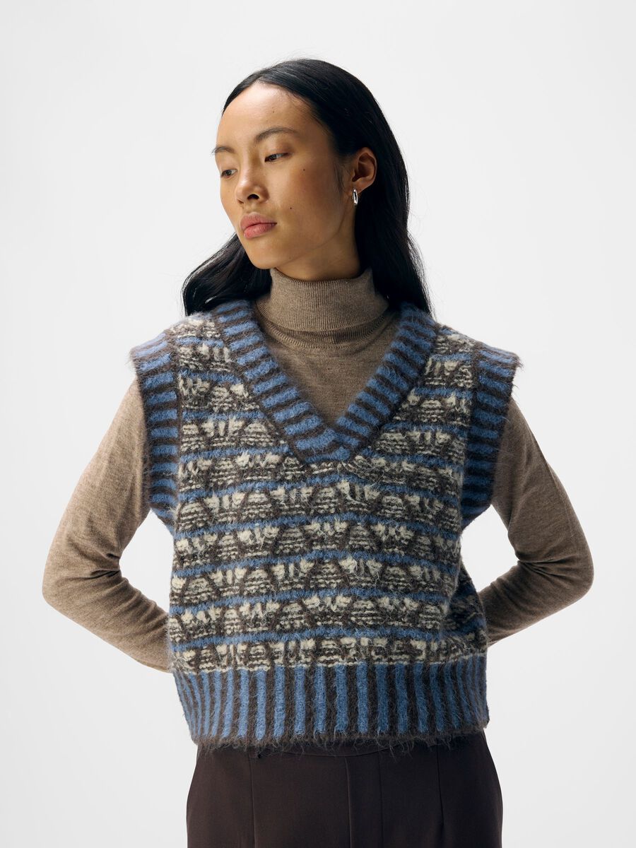 Carousel image - DÉTAILLÉ GILET TRICOTÉ, Baby Lavender | 6