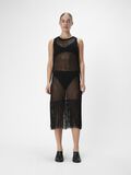 OBJECT FRINGE MIDI DRESS, Black, highres - 23045557_Black_005.jpg