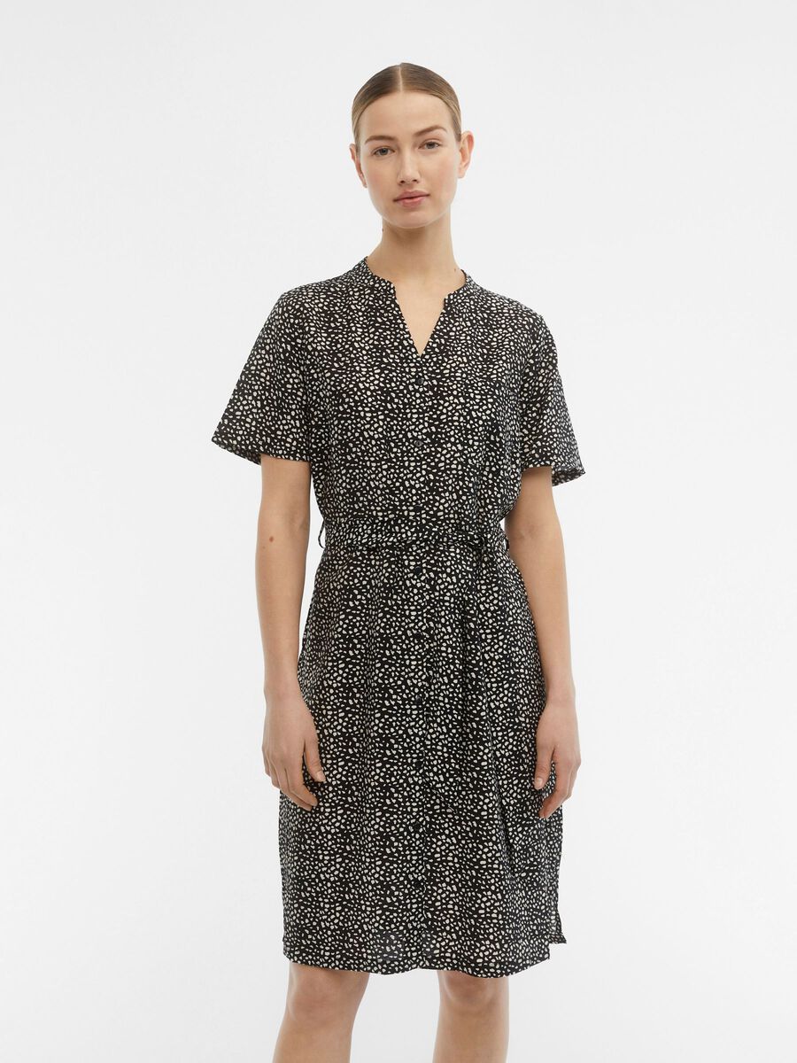 Object Collectors Item IMPRIMÉE ROBE-CHEMISE, Black, highres - 23038964_Black_952487_003.jpg