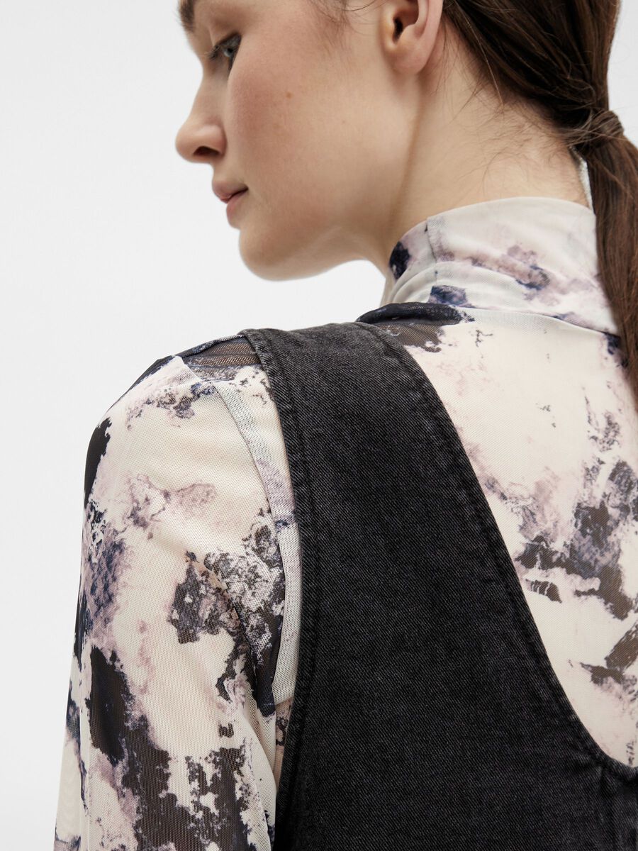 Carousel image - DENIM SPENCER KJOLE, Black | 6