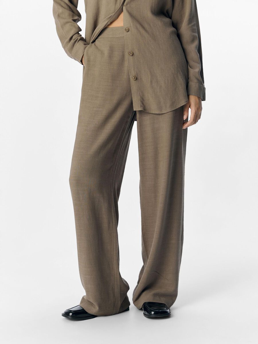 OBJECT LINEN WIDE-LEG TROUSERS, Morel, highres - 23040671_Morel_003.jpg