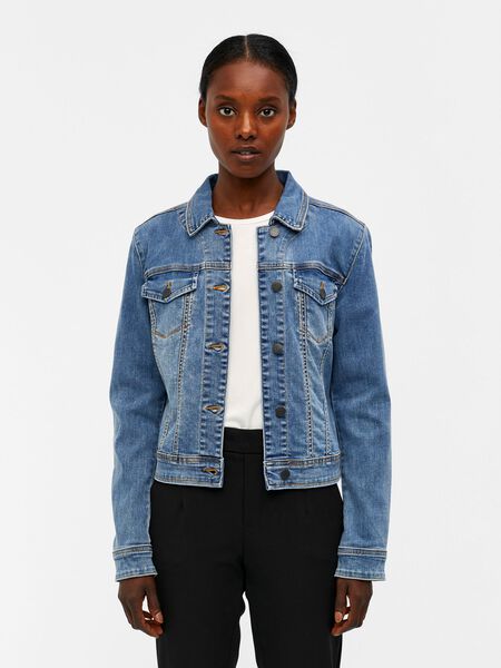 Object Collectors Item REGULAR FIT DENIM JACKET, Medium Blue Denim, highres - 23026129_MediumBlueDenim_003.jpg