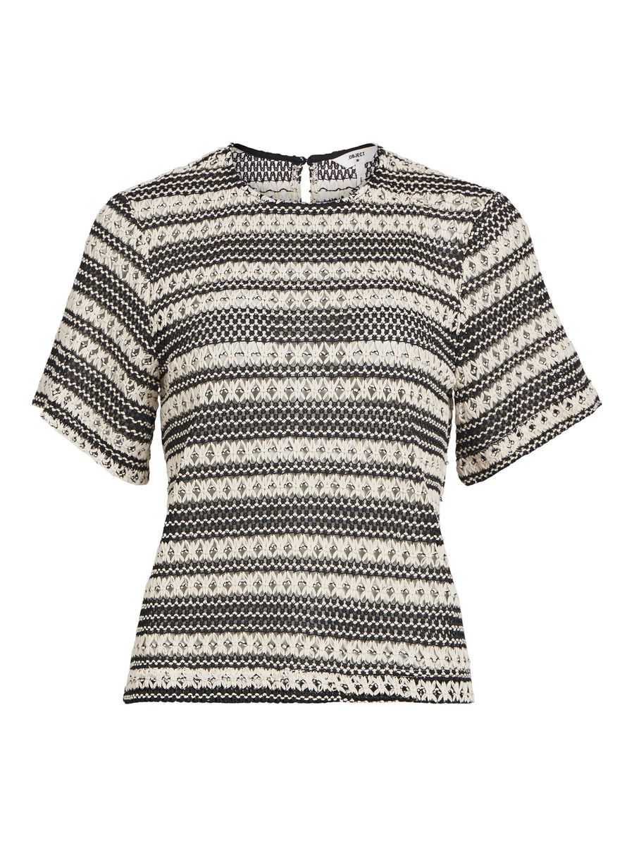 OBJECT WOVEN TOP, Black, highres - 23044032_Black_1101531_001.jpg
