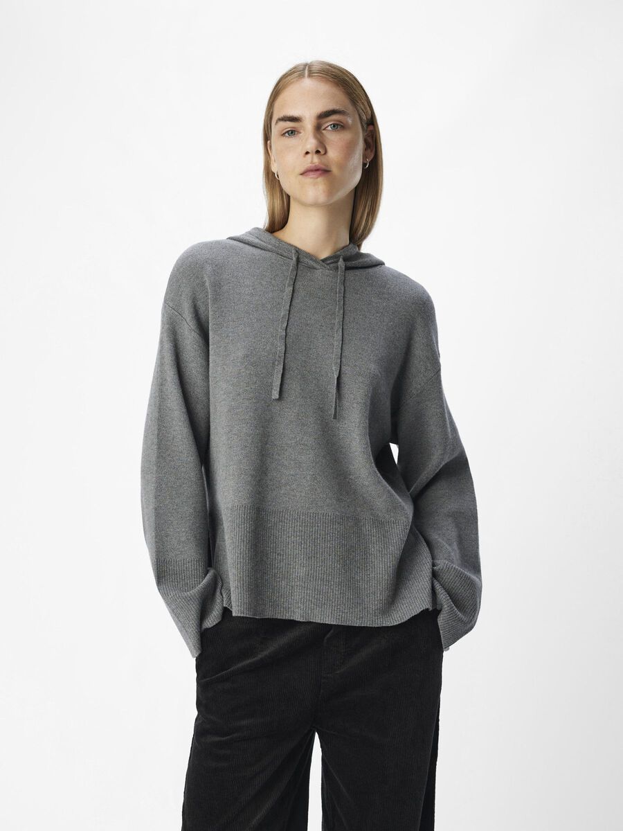 OBJECT OBJREYNARD HOODIE, Medium Grey Melange, highres - 23045799_MediumGreyMelange_003.jpg