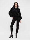 Object Collectors Item OVERSIZED COLLAR KNITTED PULLOVER, Black, highres - 23036298_Black_005.jpg
