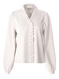 OBJECT V-NECK SHIRT, Bright White, highres - 23048566_BrightWhite_001.jpg
