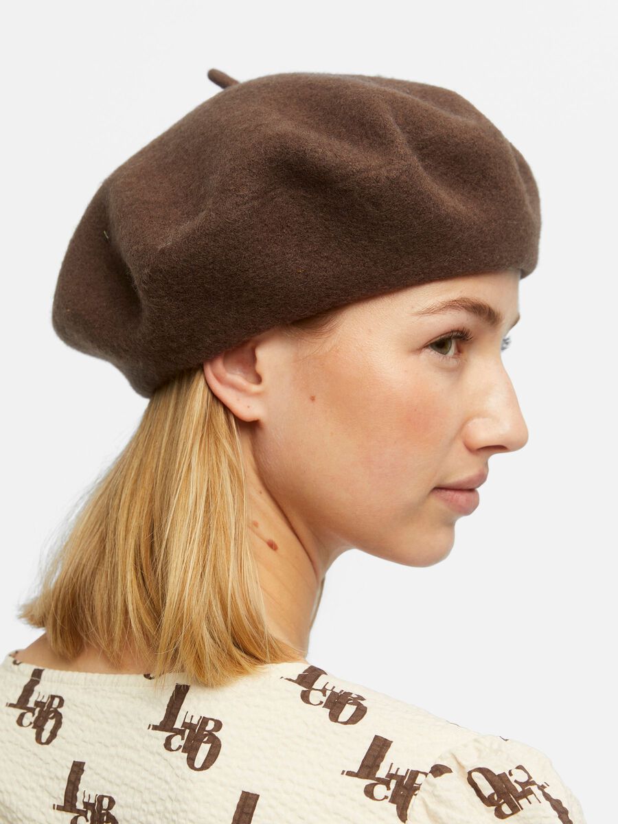 Carousel image - BERET HAT, Dark Earth | 3