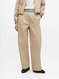 Product image thumbnail - WIDE  TROUSERS, Humus | 2
