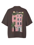 Product image thumbnail - LOOSE FIT T-SHIRT, Seal Brown | 2