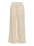 Product image thumbnail - OBJLISA WIDE-LEG TROUSERS, Sandshell | 1