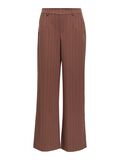 Product image thumbnail - OBJLISA PANTALON À JAMBE AMPLE, Cocoa Brown | 1