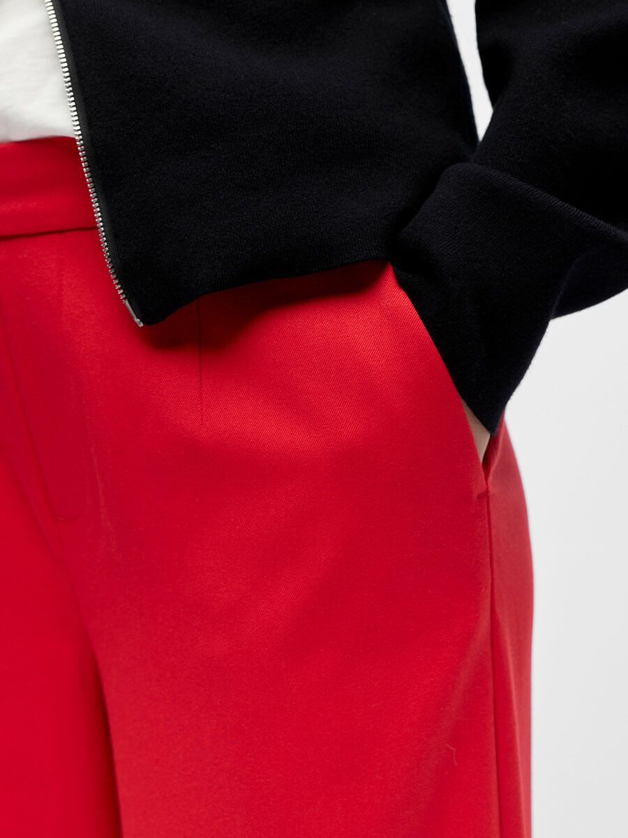 Carousel image - OBJLISA TROUSERS, Poinsettia | 5