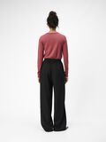 OBJECT HIGH WAISTED TROUSERS, Black, highres - 23042542_Black_004.jpg