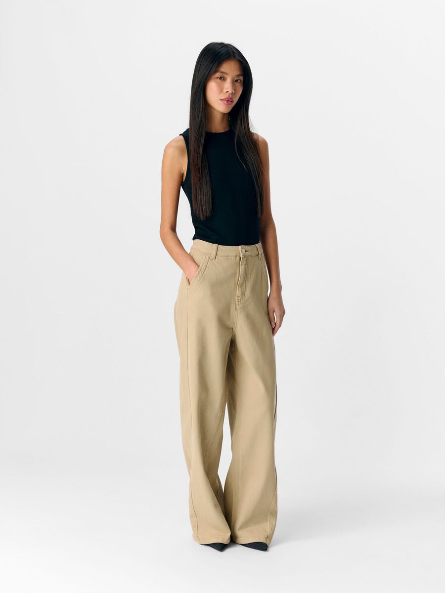 Product carousel image - OBJMOJI JEAN LARGE, Twill | 1