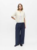 Product image thumbnail - SHORT SLEEVE CARDIGAN, Cloud Dancer | 4