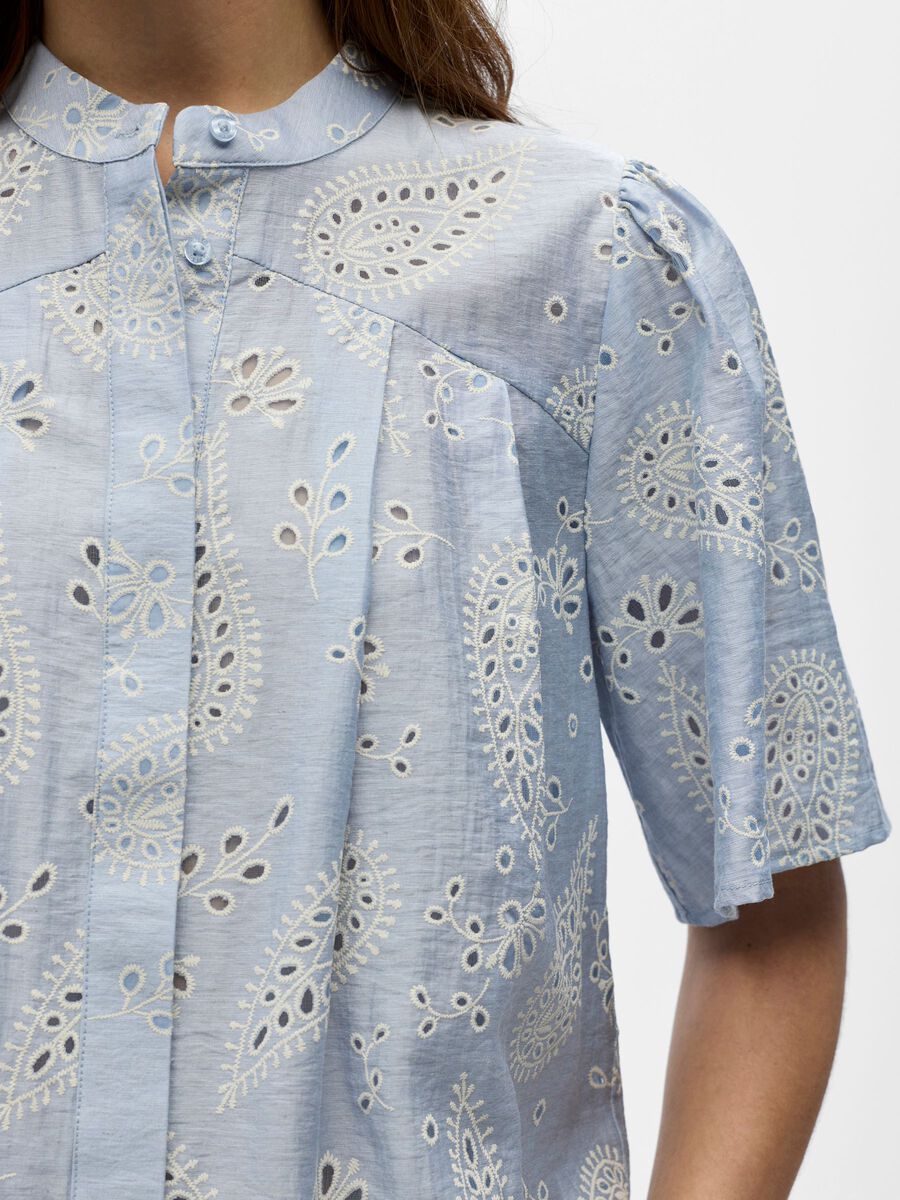 Carousel image - OBJECT COLLECTORS ITEM BLOUSE, Kentucky Blue | 5