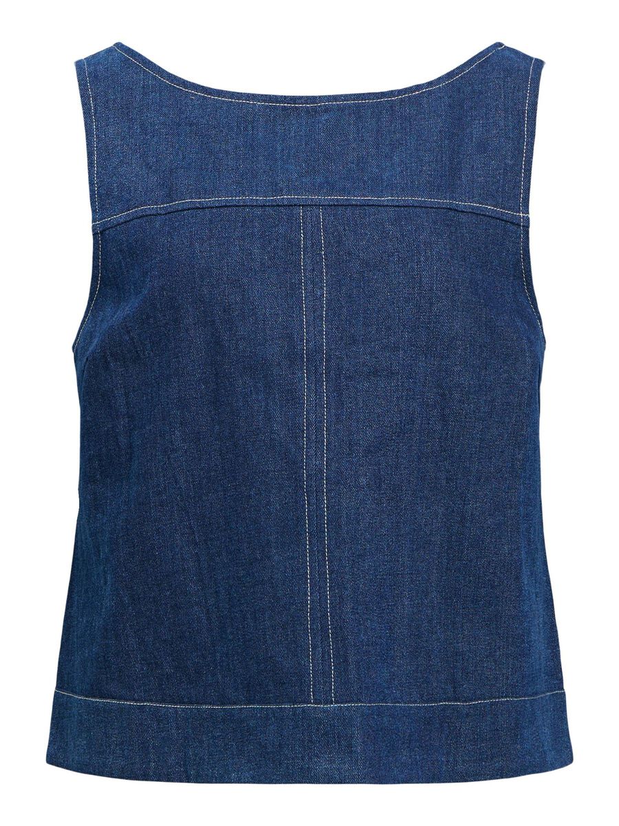 OBJECT DENIM TOP, Dark Medium Blue Denim, highres - 23048940_DarkMediumBlueDenim_001.jpg
