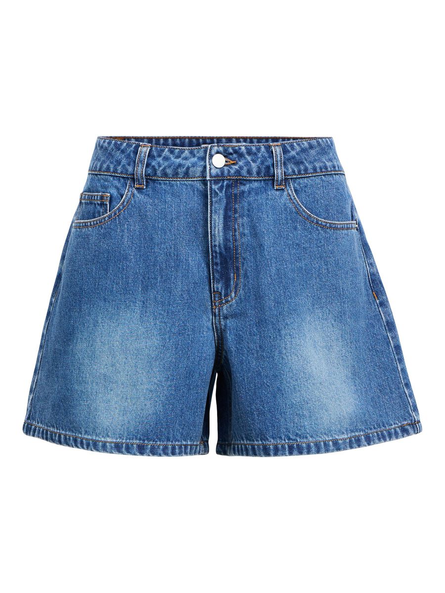 Carousel image - DENIM SHORTS, Medium Blue Denim | 1