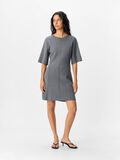 OBJECT OBJREYNARD KORT KLÄNNING, Medium Grey Melange, highres - 23047744_MediumGreyMelange_005.jpg