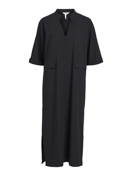 OBJECT OBJFLO MIDI DRESS, Black, highres - 23042879_Black_001.jpg