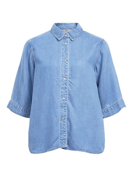 OBJECT CAMICIA DI JEANS, Light Blue Denim, highres - 23046164_LightBlueDenim_001.jpg
