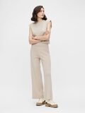 Object Collectors Item KNITTED WIDE-LEG TROUSERS, Silver Gray, highres - 23036272_SilverGray_005.jpg