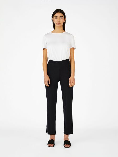 Object Collectors Item SOFT HIGH WAISTED TROUSERS, Black, highres - 23037455_Black_003.jpg