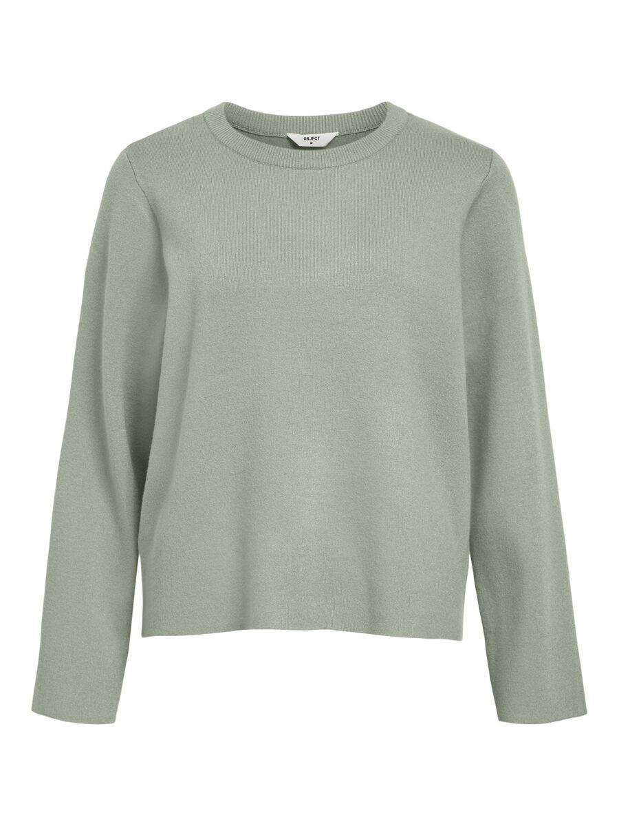 Carousel image - LONG SLEEVED KNITTED PULLOVER, Laurel Wreath | 1