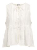 OBJECT SLEEVELESS SHIRT, White, highres - 23048321_White_001.jpg