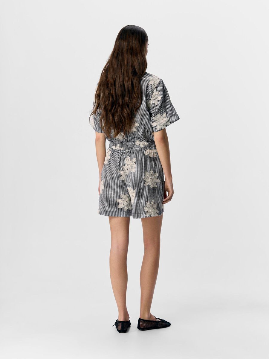 OBJECT BRODYRPRYDD SHORTS, Black, highres - 23048315_Black_1245889_004.jpg