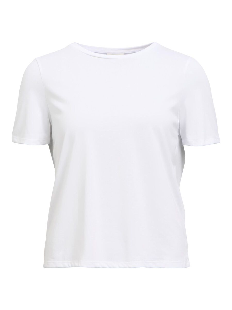 OBJECT BALLOON SLEEVED TOP, White, highres - 23034454_White_001.jpg