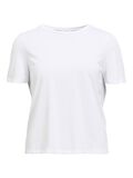 OBJECT BALLOON SLEEVED TOP, White, highres - 23034454_White_001.jpg