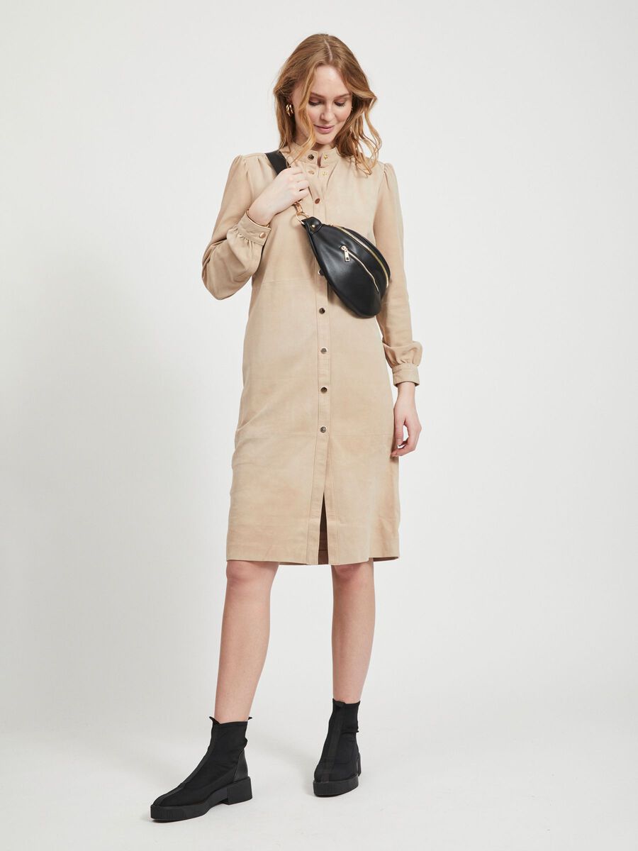 Carousel image - FAUX LEATHER BELT BAG, Black | 3