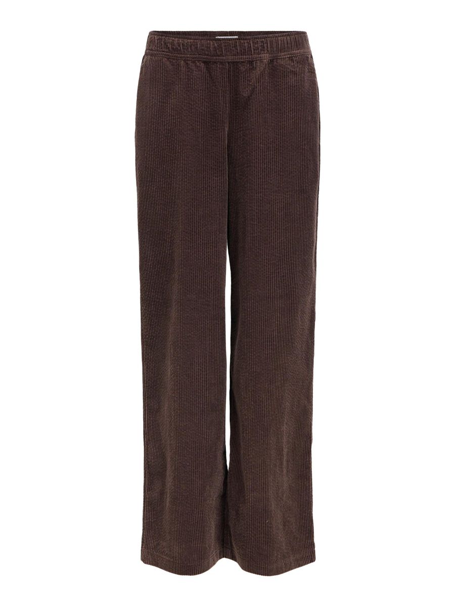 Carousel image - CORDUROY TROUSERS, Seal Brown | 1