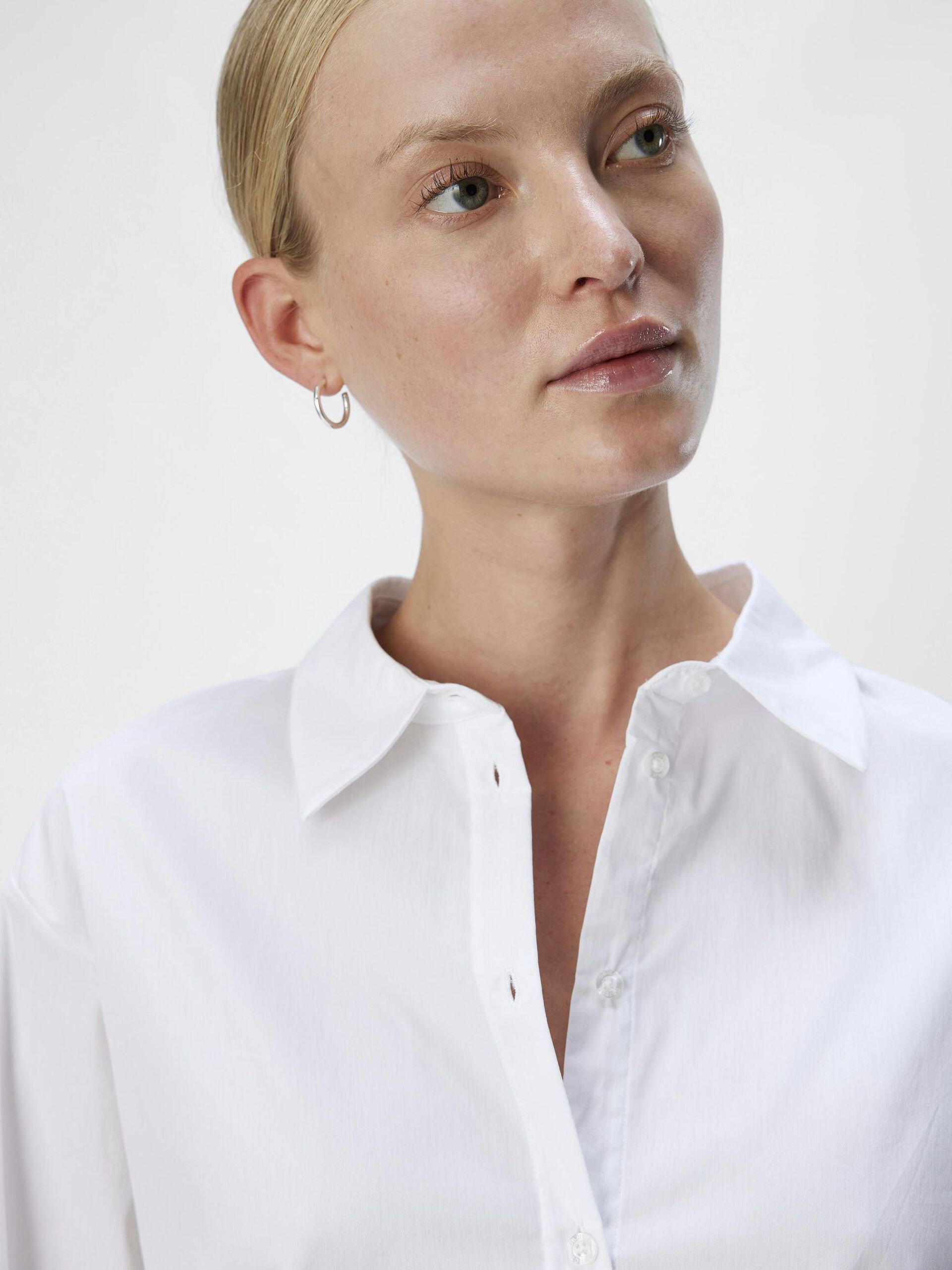 Carousel image - LOOSE FIT SHIRT, White | 6