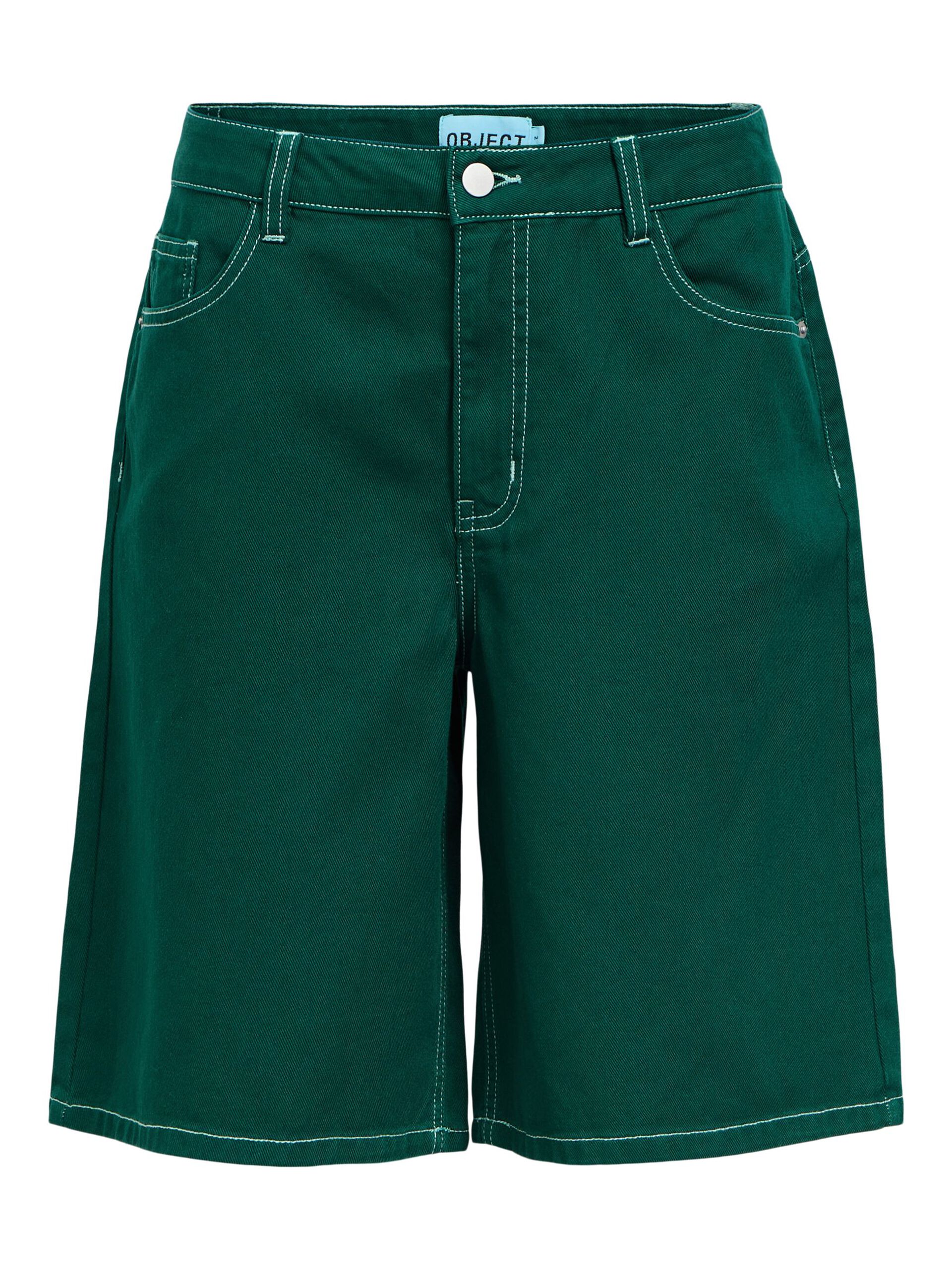 HIGH RISE SHORTS | Green | .OBJECT CI UK