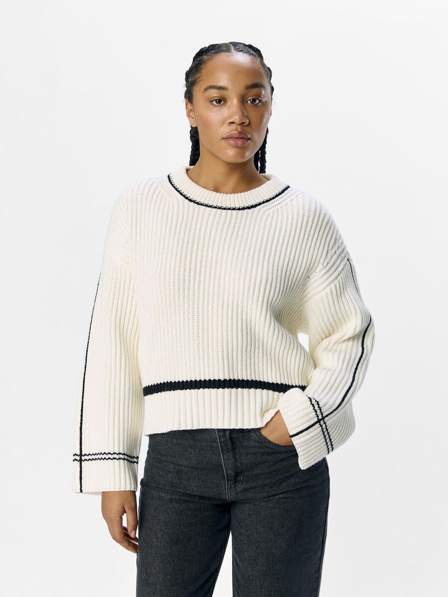 OBJECT RIBBED KNITTED PULLOVER, Cloud Dancer, highres - 23046070_CloudDancer_1169489_003.jpg