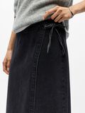 Product image thumbnail - JUPE LONGUE, Black Denim | 5