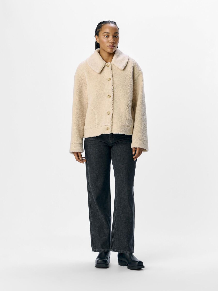 Carousel image - TEDDY JACKET, Sandshell | 4
