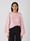 Object Collectors Item BALLOON SLEEVED KNITTED PULLOVER, Rose Shadow, highres - 23027064_RoseShadow_910892_003.jpg