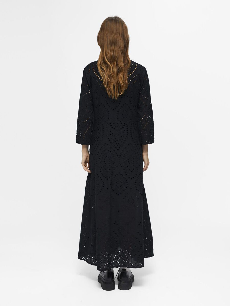 Object Collectors Item BRODERIE ANGLAISE MAXI DRESS, Black, highres - 23044757_Black_004.jpg