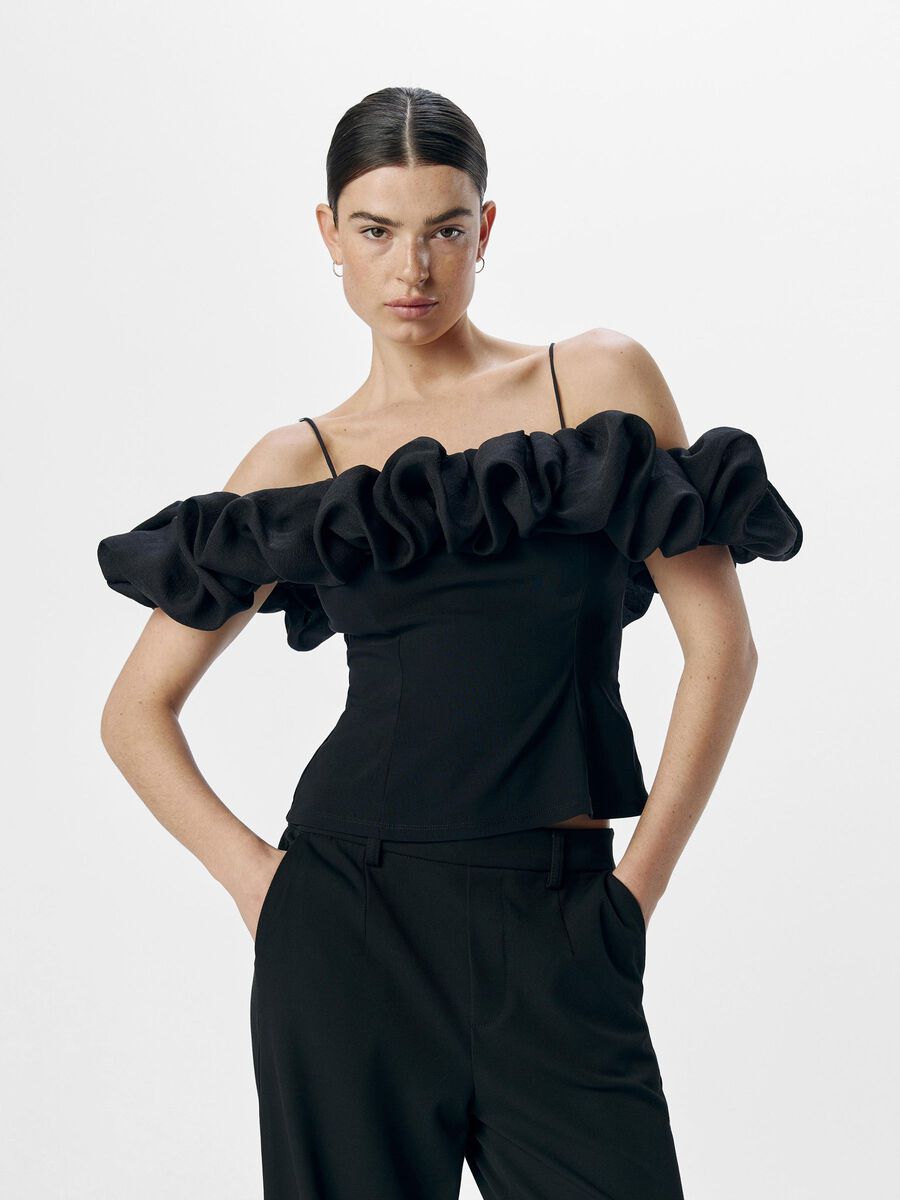 OBJECT BARDOT TOPP, Black, highres - 23046290_Black_003.jpg