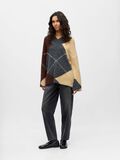 Product image thumbnail - ARGYLE PULLOVER, Dark Grey Melange | 4