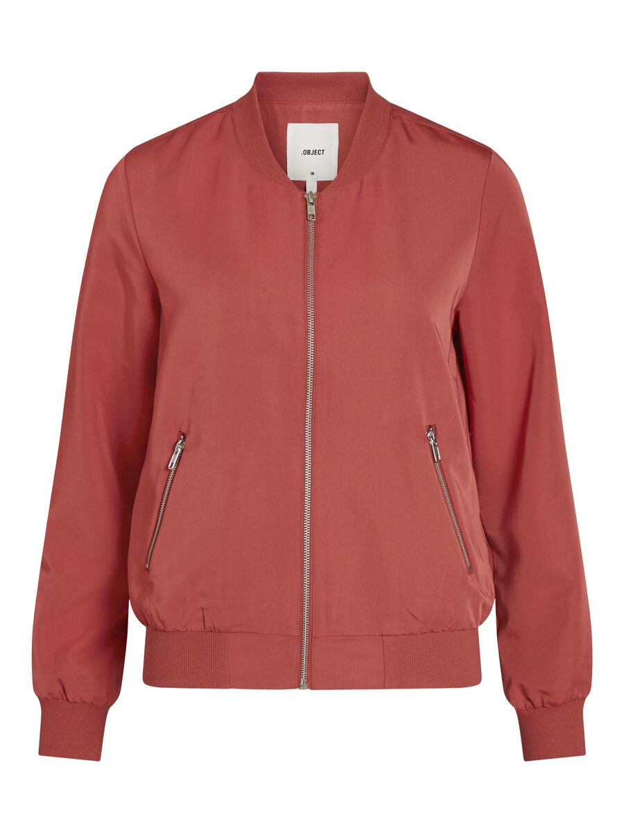 Carousel image - OBJLEE ANN BOMBER JACKET, Tandoori Spice | 1