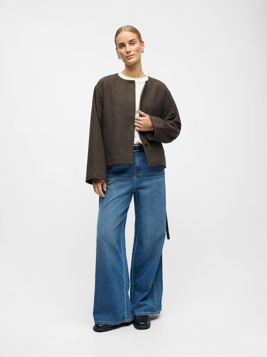 Product carousel image - KURZE JACKE, Seal Brown | 5