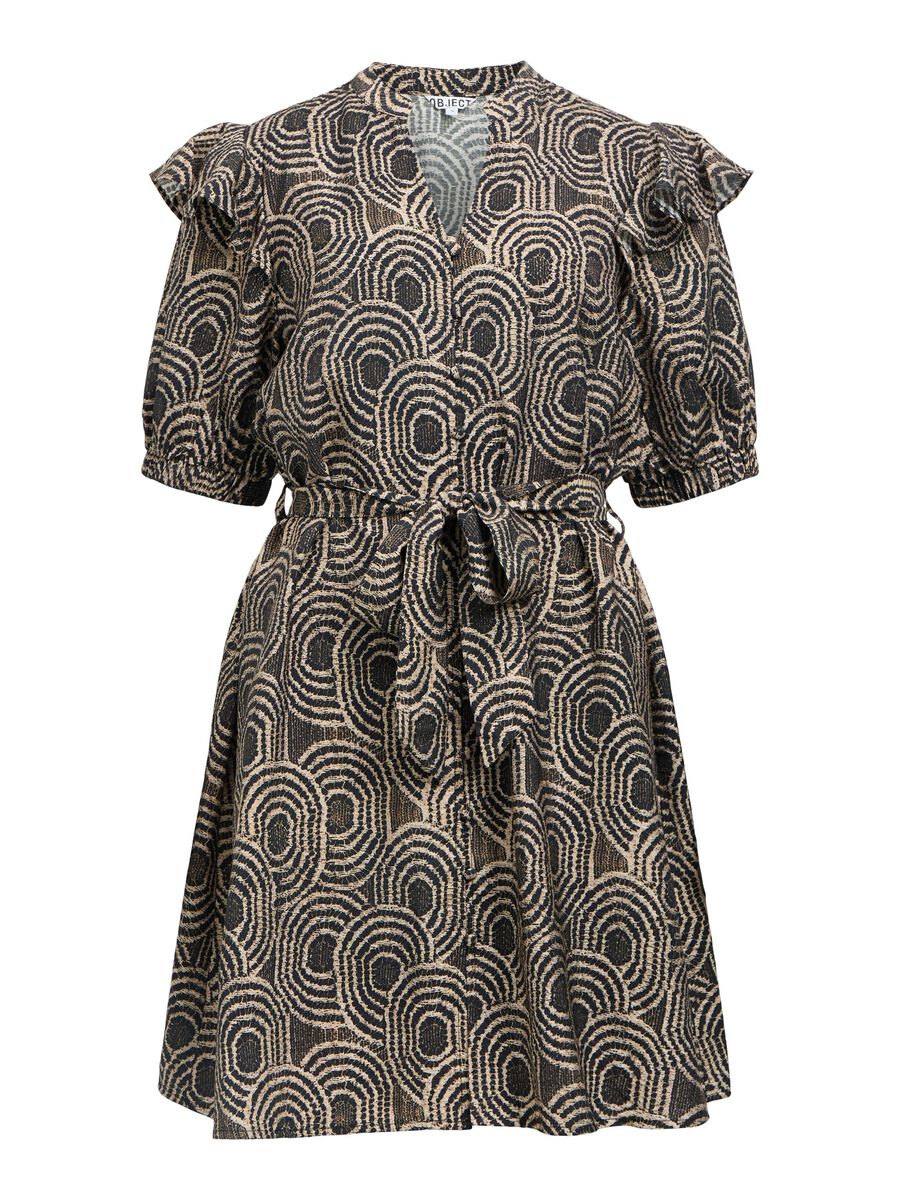 OBJECT DÉTAILLÉ MINI-ROBE, Black, highres - 23048607_Black_1258616_001.jpg