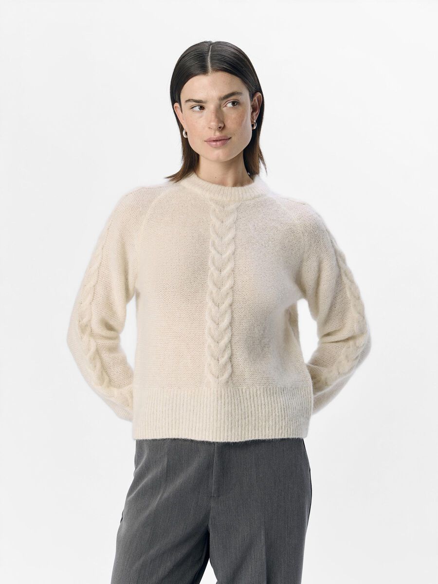 OBJECT KNITTED PULLOVER, Sandshell, highres - 23044656_Sandshell_1123567_003.jpg